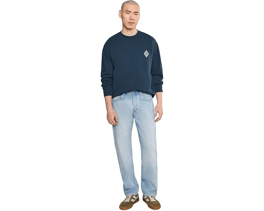 Embroidery Chest Patch Sweatshirt