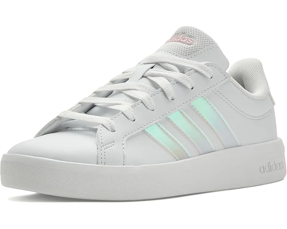 Детские кроссовки adidas Grand Court 3.0 с круглым носком и резиновой подошвой