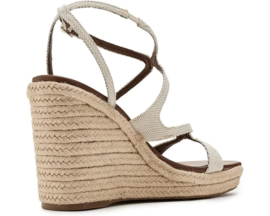 Босоножки Nine West Adriane на танкетке с открытым мысом