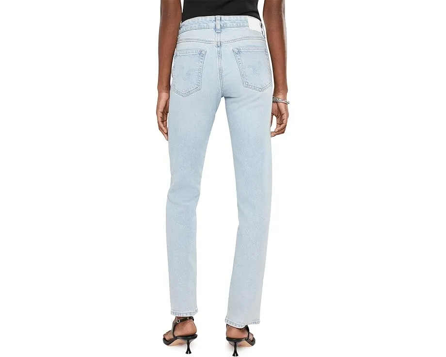 Джинсы Sandra Low Rise Slim Straight AG Jeans в цвете Harvest