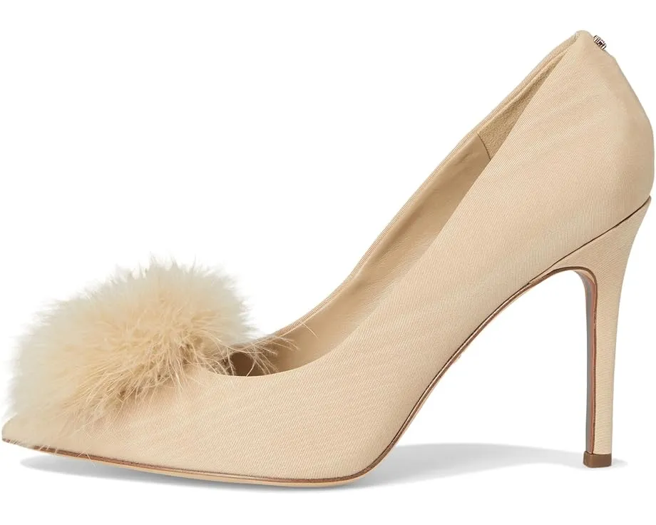 Туфли Sam Edelman Hazel Plush на шпильке с помпоном из искусственного меха