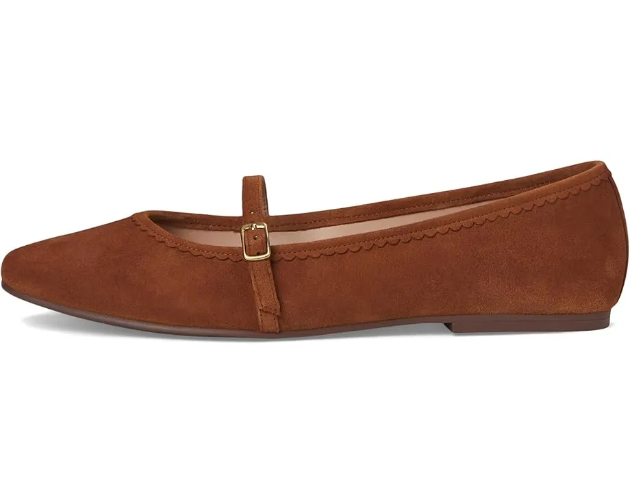 Балетки Cole Haan Yelena Scalloped Maryjane с фигурным мыском и регулируемой пряжкой