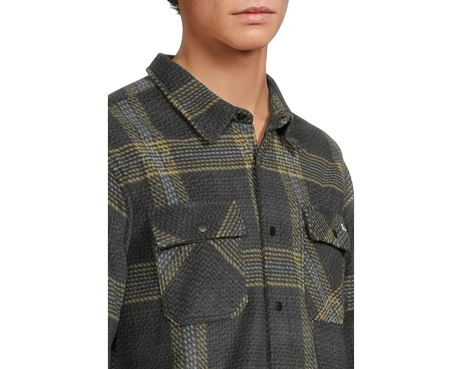 Тёплая рубашка Swellter из поларфлиса с накладными карманами