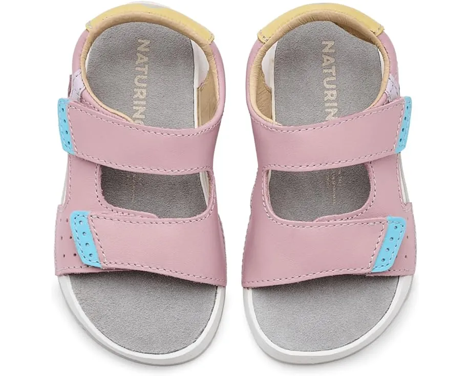 Сандалии Naturino Jompo для детей с открытым носком и застежками липучками