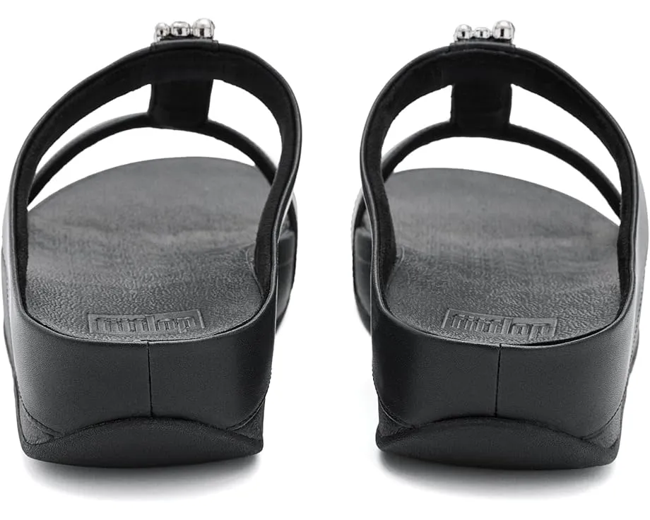 FitFlop Сланцы Fino с жемчугом и кристаллами