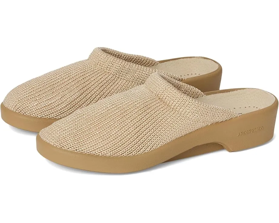 Легкие клоги Light от Arcopedico с вязаным верхом и анатомической стелькой