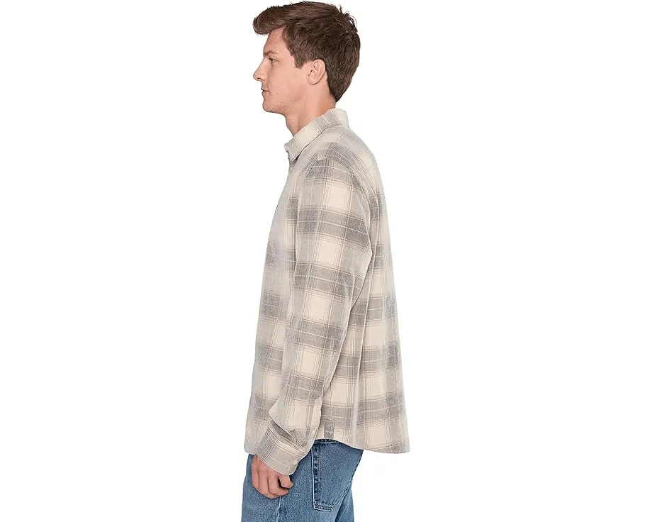 Рубашка AllSaints Yuki с длинным рукавом и вышивкой Ramskull