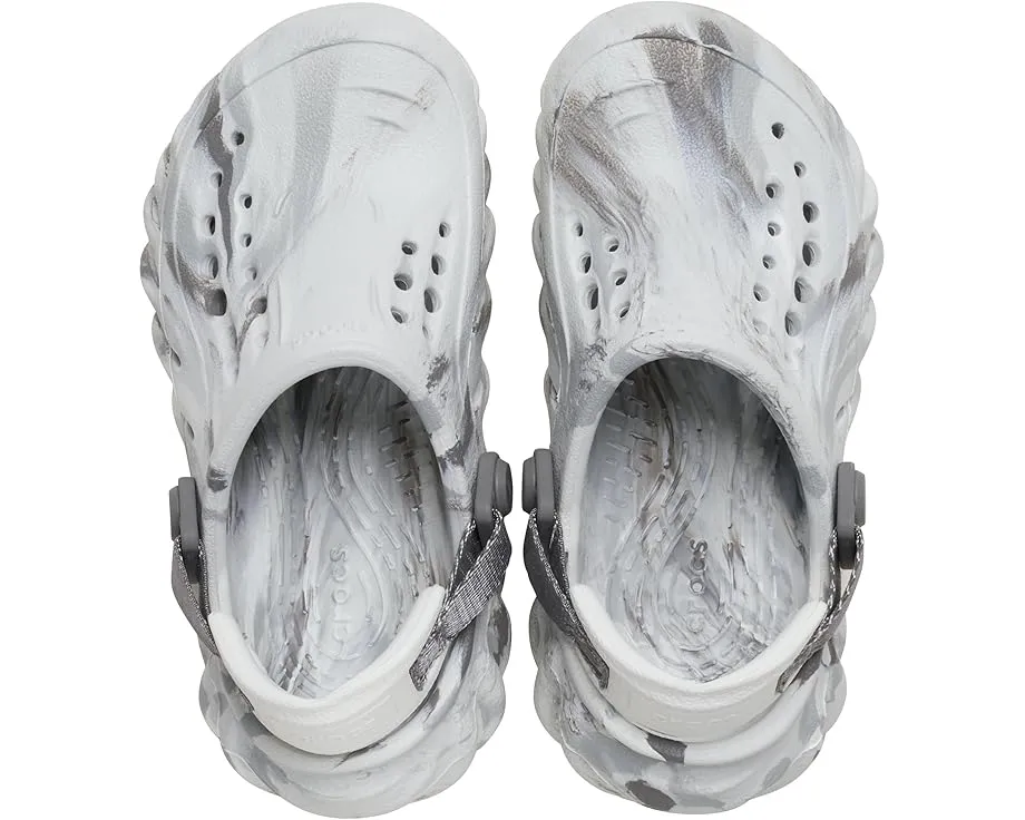 Кроксы Crocs Echo Clogs для детей с литой подошвой и стелькой LiteRide