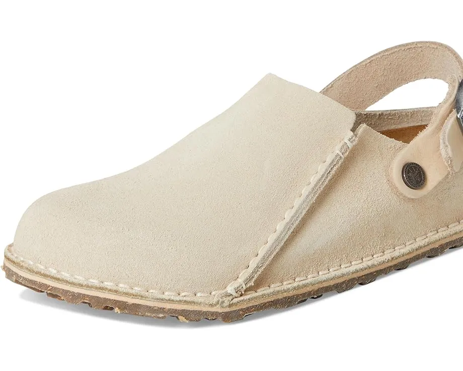 Биркенштоки Birkenstock Lutry 365 из замши со съемной стелькой