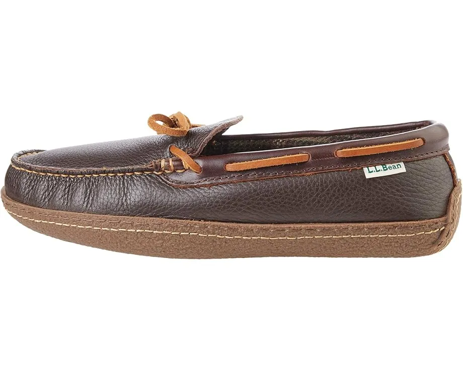 Домашние тапочки L.L.Bean Hand Sewn с подкладкой из фланели