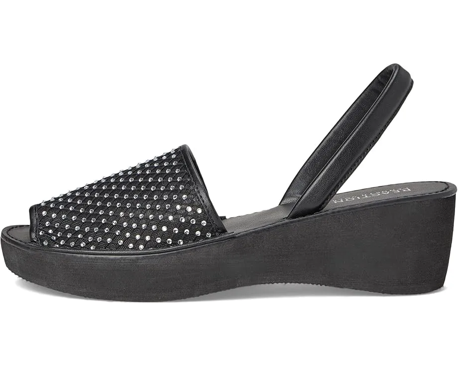 Сандалии Fine Glass Mesh с блестящей сеткой и ремешком на щиколотке