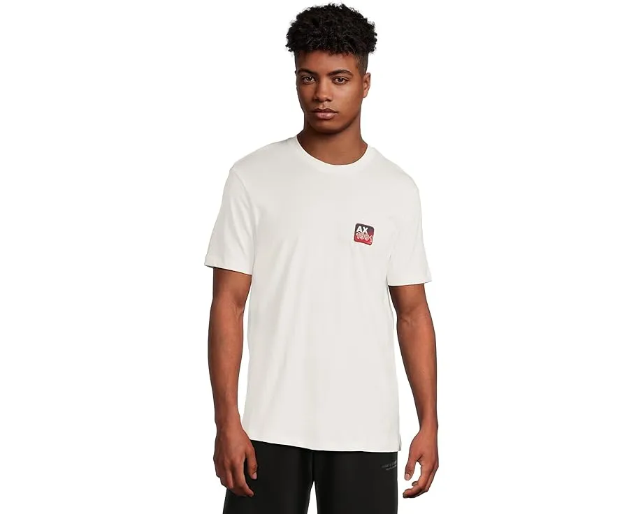 Футболка Armani Exchange с графическим принтом 1991 года из 100% хлопка