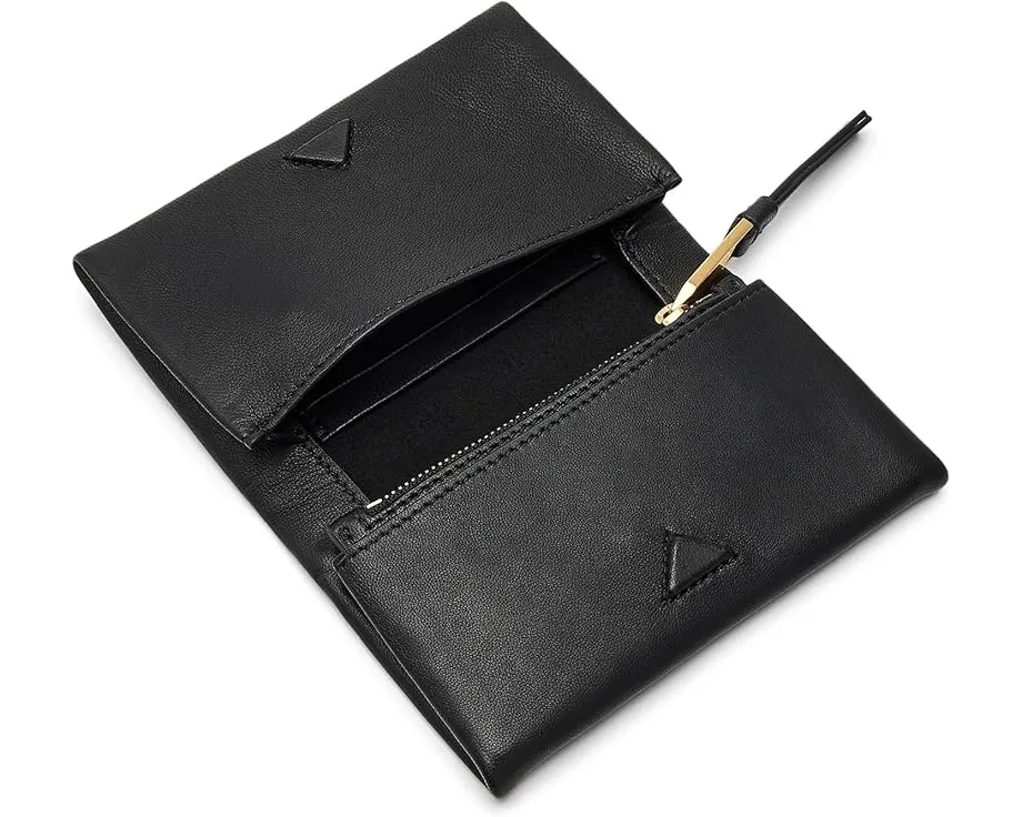 Кошелек AllSaints Harluna из мягкой кожи со множеством слотов