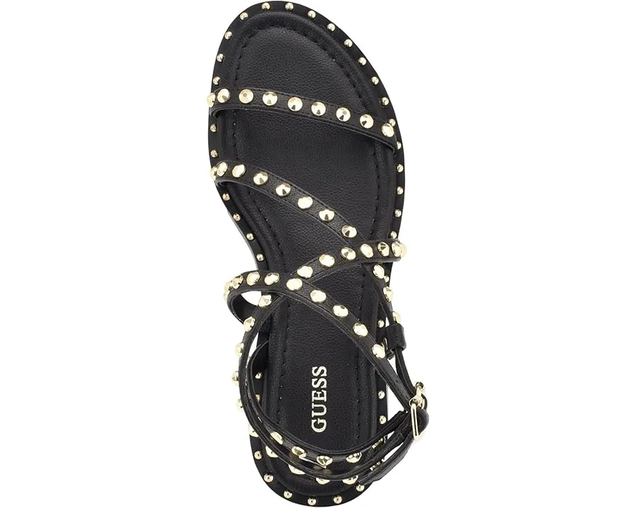 Балетки GUESS Yamara с ремешками в гладиаторском стиле