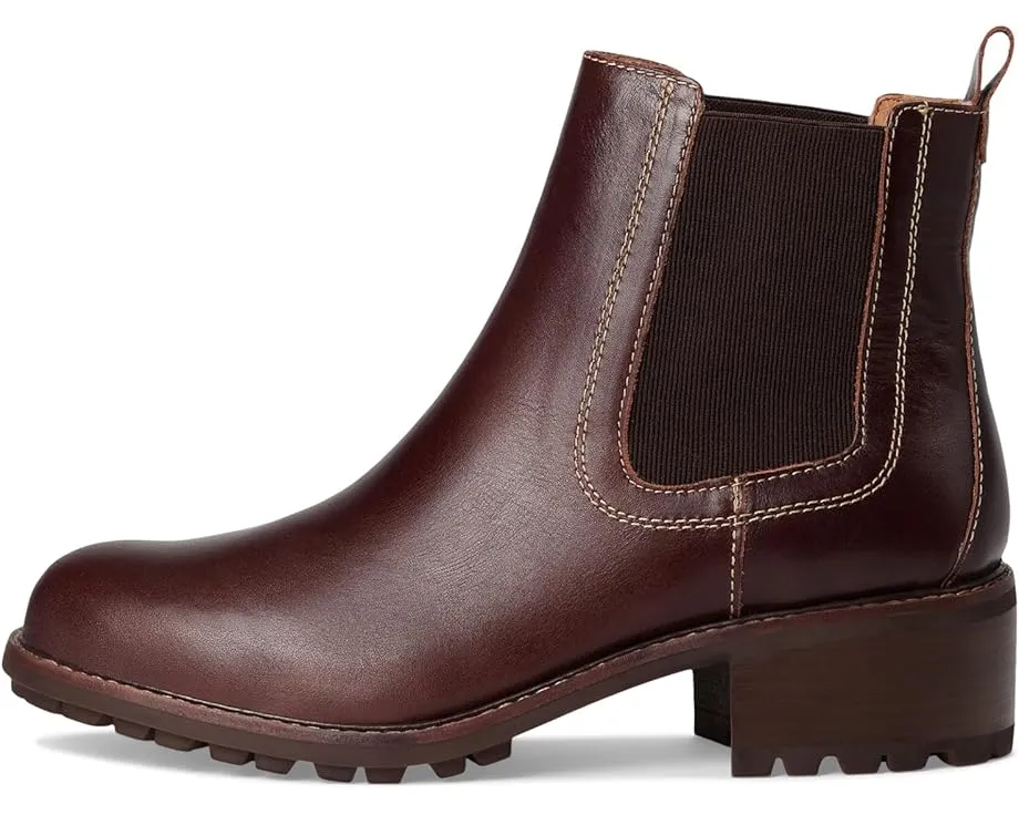 Челси ботильоны Sofft Martha на каблуке с кожаной подкладкой и боковыми вставками