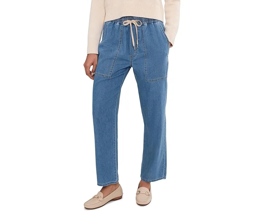 Джинсы Liverpool Los Angeles Easy Mid-Rise Pull-on с прямой штаниной и эластичным поясом