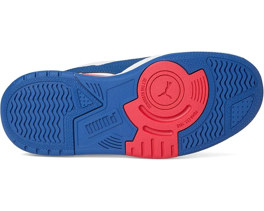 Кроссовки Puma Rebound Layup Lo для детей с ретро дизайном и мягкой стелькой SoftFoam+