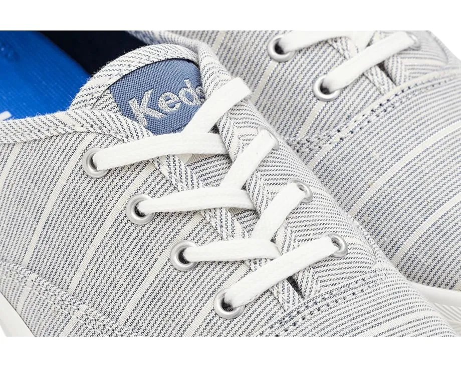 Keds Champion Seasonal классические кроссовки из холста с контрастной подошвой