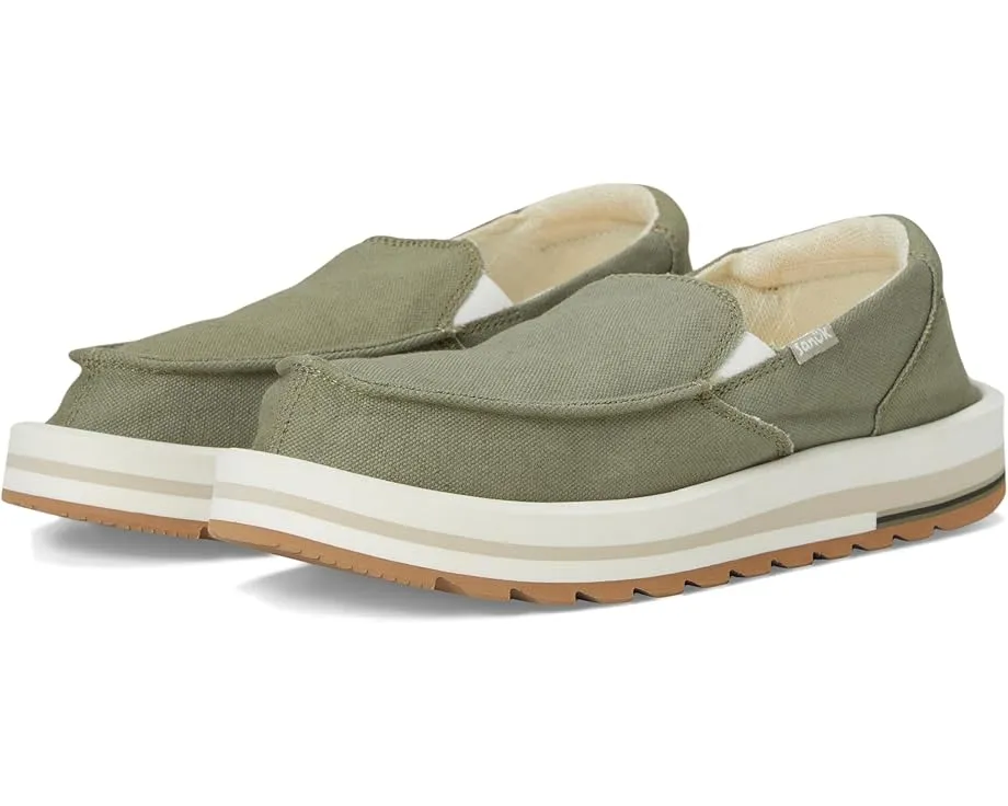 Sanuk Donna Mesa обувь на платформе с антибактериальной стелькой Soft Top