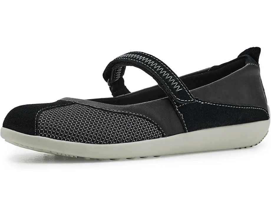 Туфли SoftWalk Dayton Mary Jane на липучке с кожаным верхом и стелькой из ЭВА