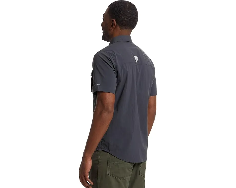 Columbia Wild Cast Short Sleeve Shirt с защитой от солнца UPF 50 и эластичной тканью