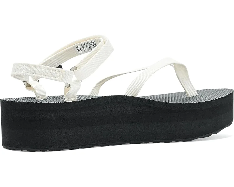 Сандалии Flatform Sandal Slim от Teva на платформе с ремешками и липучкой