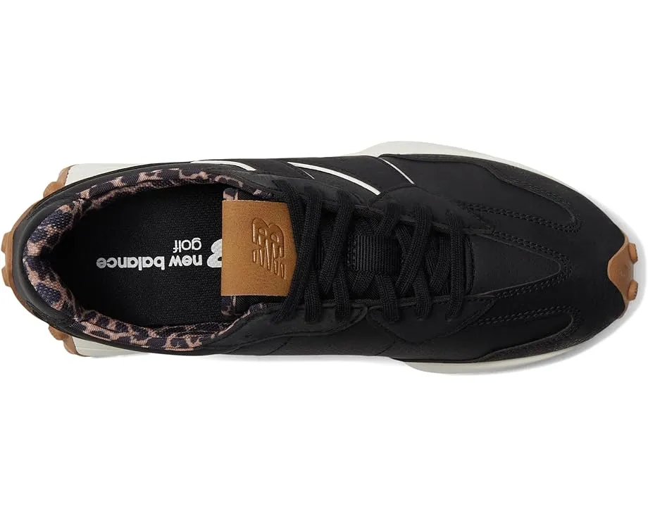 New Balance Golf 327 бесшиповые туфли с кожаным верхом