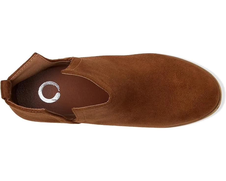 Ботильоны Journee Collection Rimi из кожи с квадратным каблуком