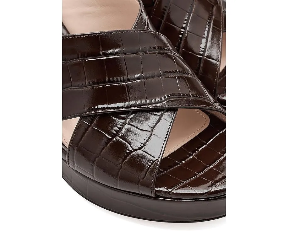 Stuart Weitzman Dayna Platform Slide босоножки на платформе черные