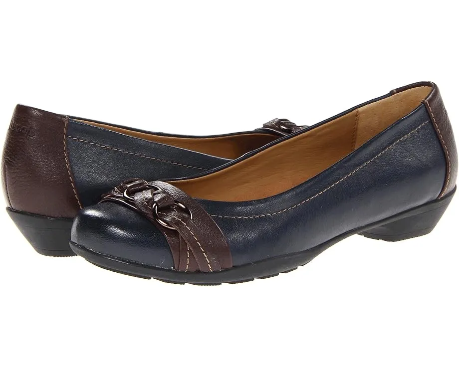 Comfortiva Балетки Posie Soft Spots из кожи с цепочкой и технологией Pillow Top