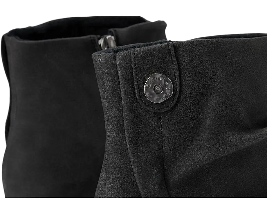 Ботильоны Riley Booties из искусственной замши с меховой отделкой