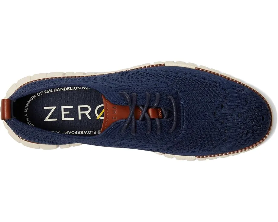Оксфорды Cole Haan Zerogrand Remastered Stitchlite Wingtip из экоматериалов с подошвой FlowerFoam
