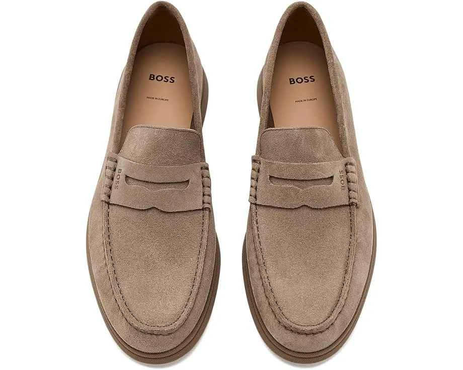 Лоферы Sienne из замши BOSS