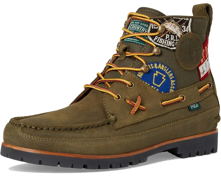 Ботинки Polo Ralph Lauren Ranger Mid с искусственным мехом и шнуровкой