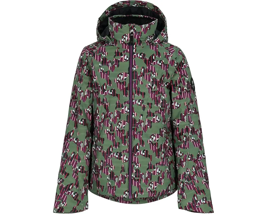 Детская куртка Obermeyer Rylee Print с водонепроницаемостью HydroBlock