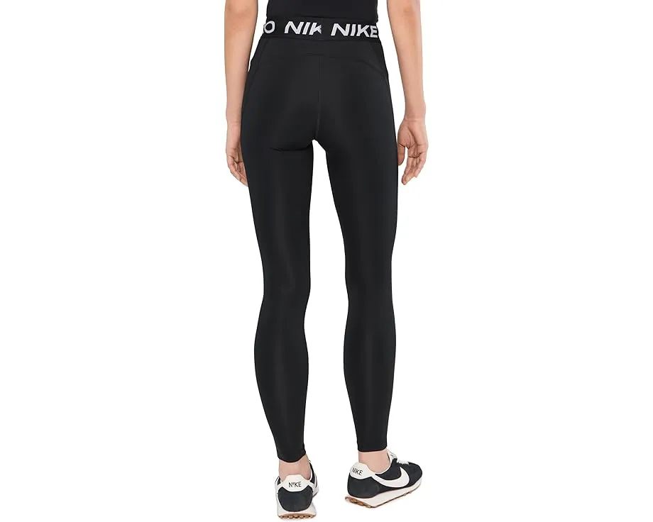 Леггинсы Nike Pro с зауженным кроем и средней линией талии