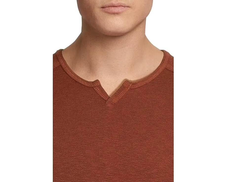 Свитшот Johnston & Murphy Split-neck с текстурной вязкой