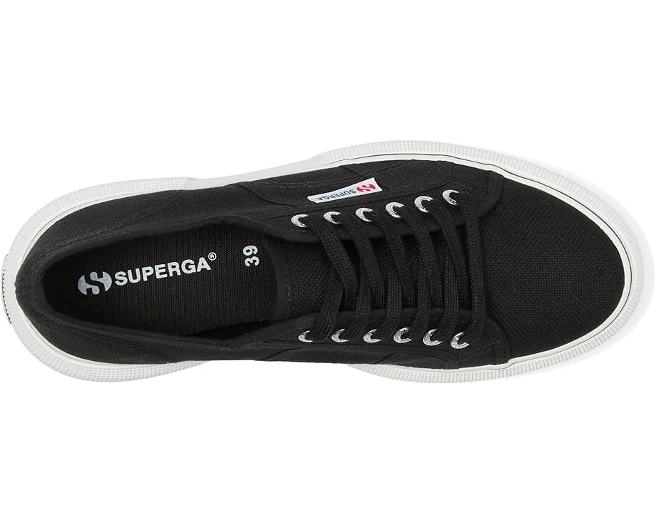 Кроссовки Superga 2287 Bubble Line на платформе с круглым носком
