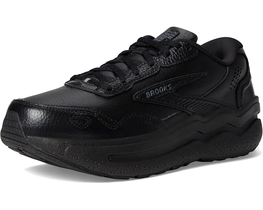 Кроссовки Brooks Ghost Max Leather с азотной амортизацией и технологией Glideroll Rocker