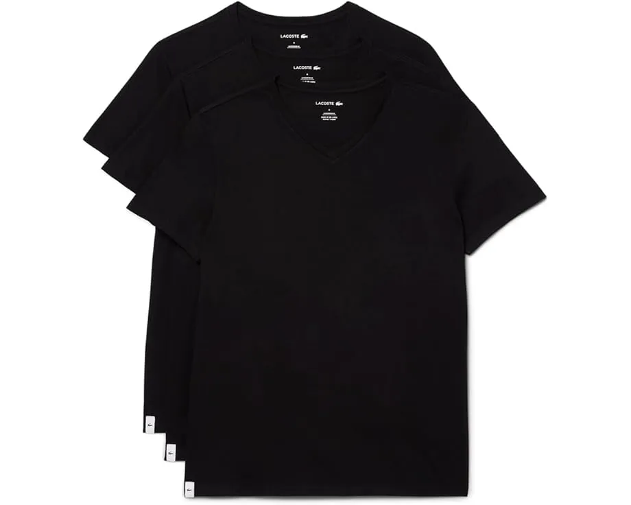 Lacoste Футболка с V-образным вырезом приталенного кроя 3 шт