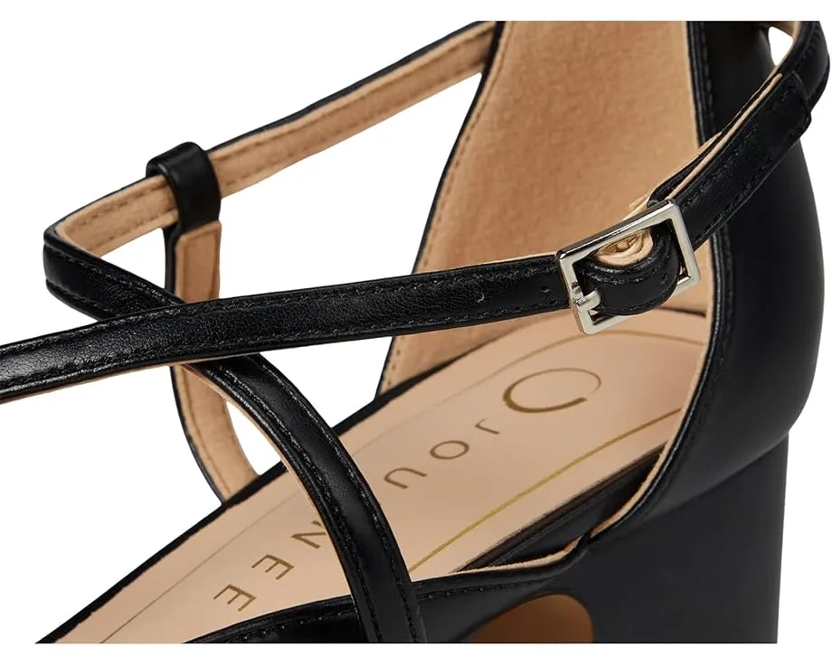 Туфли Galvinn на каблуке с острым носком и перекрещивающимися ремешками