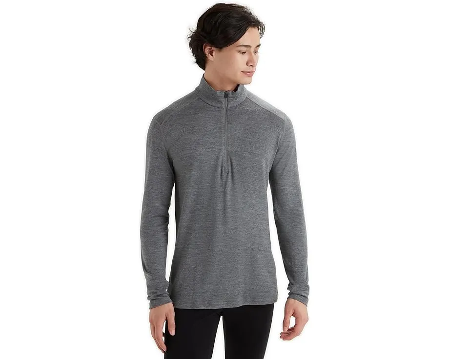 Базовый слой Icebreaker Merino 260 Tech с полузастежкой