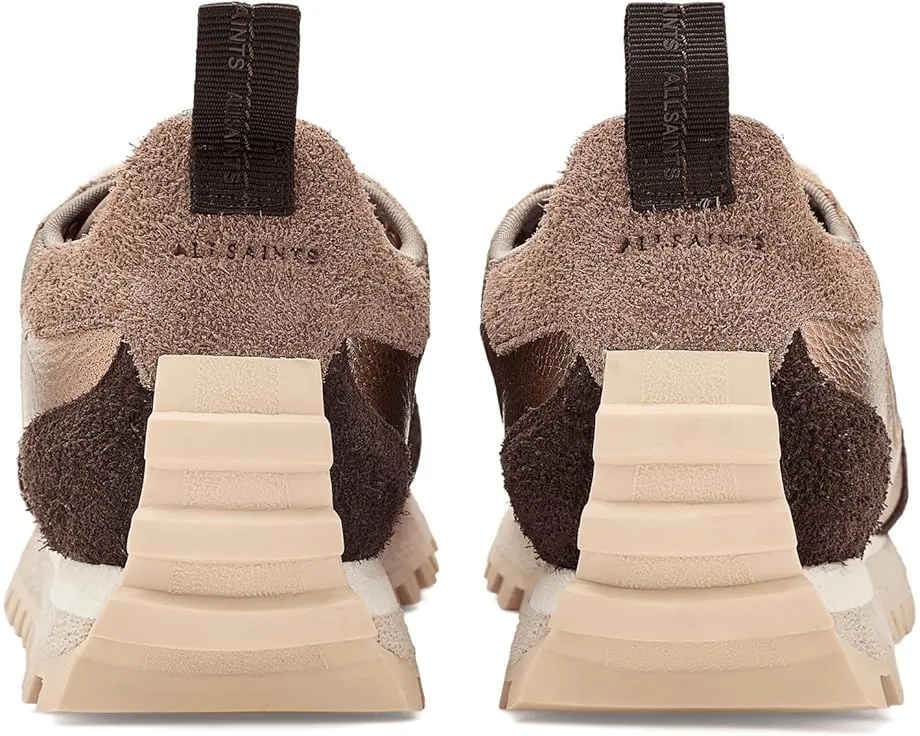 Кроссовки Nevis AllSaints из замши с массивной подошвой