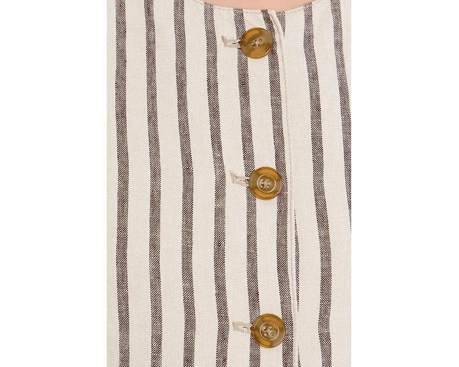 Жилет Sun Strider Linen Vest из льна Faherty