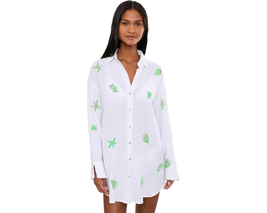 Длинный кардиган Kwitney с длинным рукавом от Lilly Pulitzer