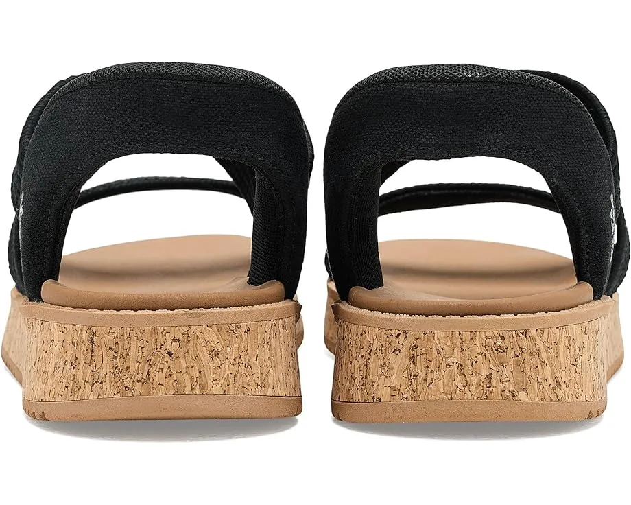 Кроссовки BOBS Skip Cute с холщовым верхом и шнуровкой bungee