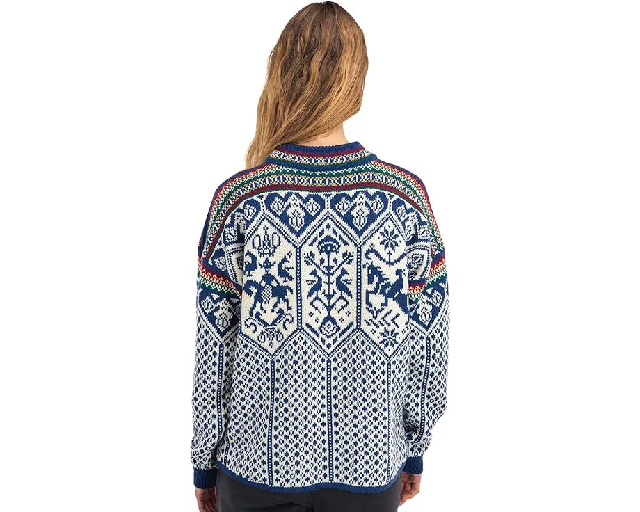 Свитер Dale of Norway 1994 с фактурной вязкой