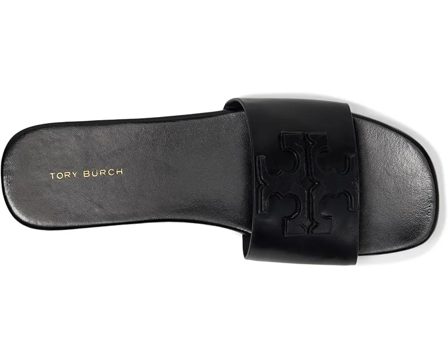 Сланцы Tory Burch Ines Flat Slide из овечьей кожи