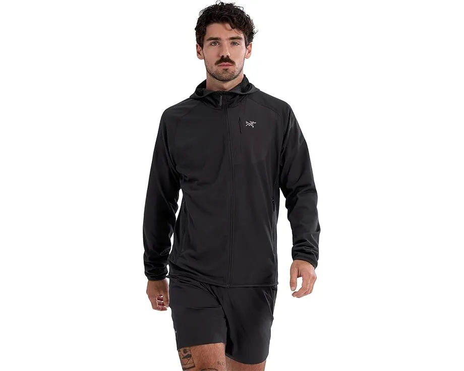 Arc'teryx Delta Hoody флисовая куртка с капюшоном и карманами на молнии