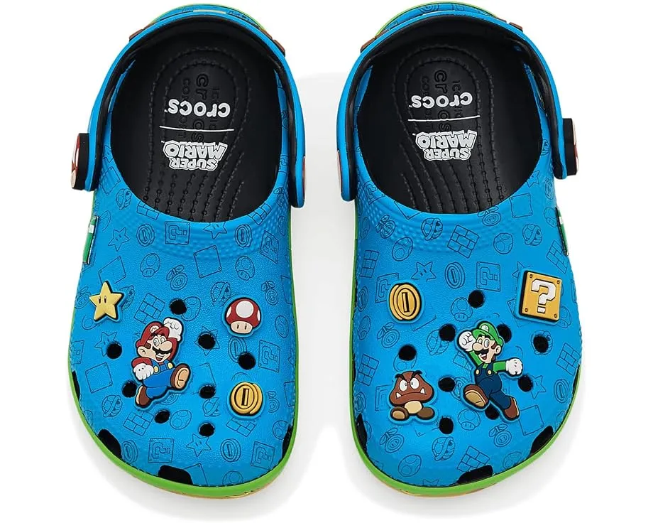 Crocs детские классические сабо Super Mario